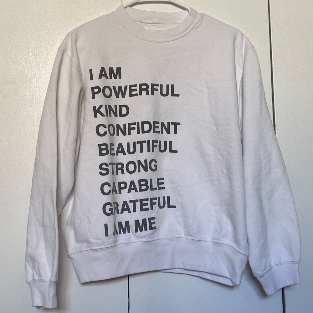 Anine Bing “Empowerment” Ramona Sweatshirt - Picture 2 of 5
